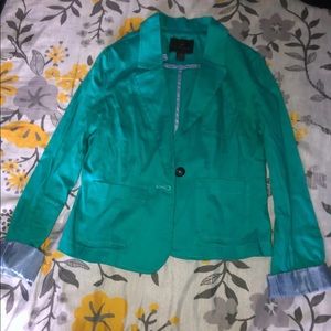 Teal Timing Blazer